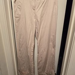 Beige Casual Pants