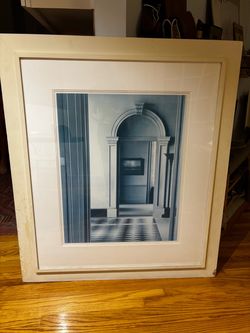 Large Framed Architectural Photography Print signed