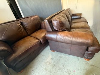 Leather Coach set