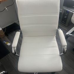 New White Office Chairs 