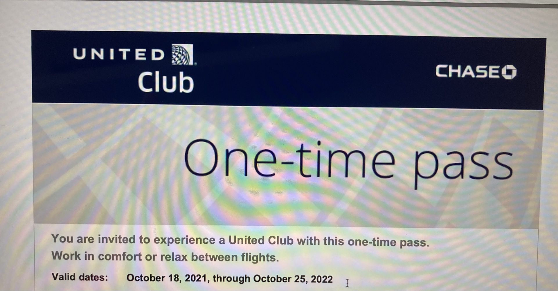 United Club Passes