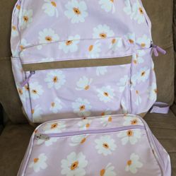 Brand New Girls Backpack and Lunchbox