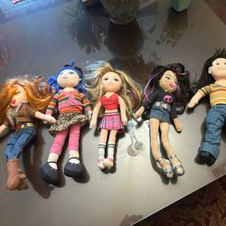 13 Inch Plush Dolls -set of 6