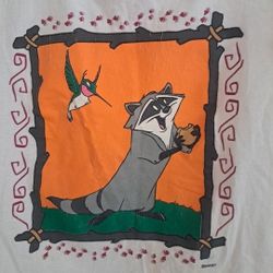 Vintage Disney Collectible Pocahontas Raccoon