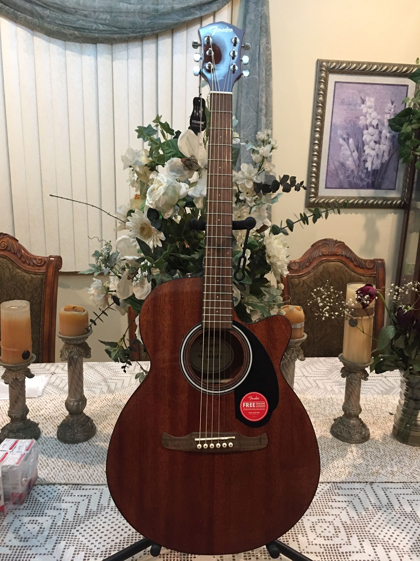 Fender FA135CE Electric Acoustic Guitar for Sale in Bell Gardens, CA