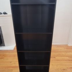 Black Bookshelve 