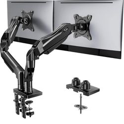 Dual Monitor Mount Stand 13-32 Inch Desk Arm VESA Gaming Computer Monitor Holder