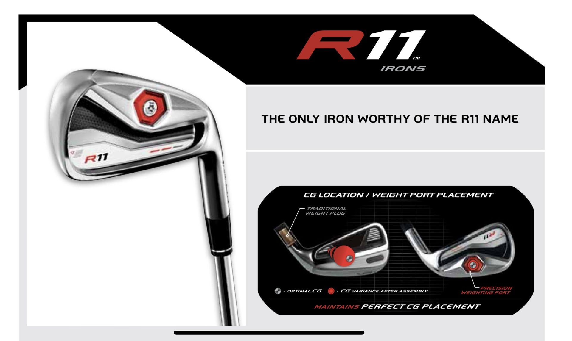 TaylorMade R11 Iron set - 4-PW - 9/10 Condition!! RH - Upgraded!!
