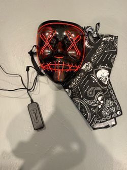 Light up mask