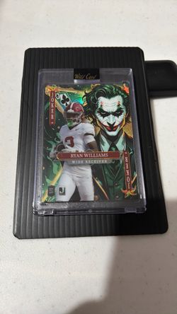 Ryan Williams Wild Card Joker 1/1 Trading Card