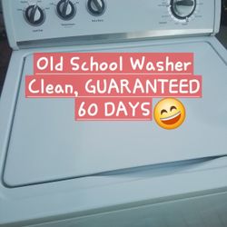WASHER OLD SCHOOL AGITATOR HEAVY-DUTY REFURBISHED CLEAN GUARANTEED FULLY 