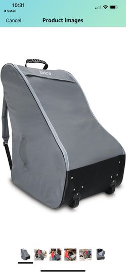 Munchkin Brica Cover Guard Car Seat Travel Bag, Grey