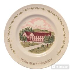 10th Sales Anniversary The California Perfume Company Collectors Plate 8"