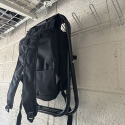 Folding Backpack Chair With Attached Cooler Bag