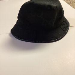 All Black Gucci Bucket Hat