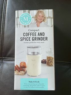 Martha Stewart Compact Coffee and Spice Grinder