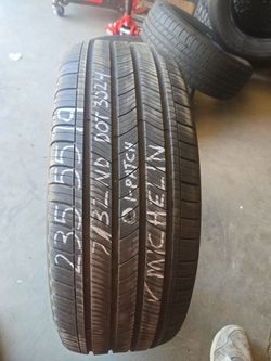 235/55/19 Michelin Primacy 1 for $20 7/32nd 1patch  Dot# 3024