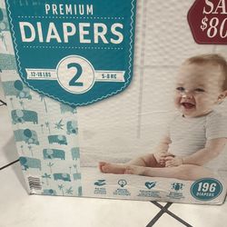 Diapers, Size 2