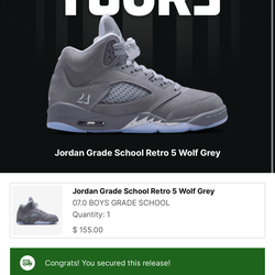 Wolf Grey 5s GS