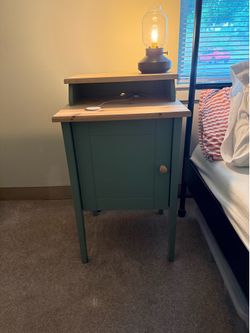 IKEA gray-green night stands