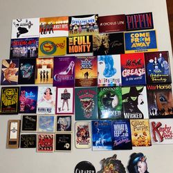 41 Broadway Magnet Collection Musicals Plays RAGTIME WiCKED GREASE JERSEY BOYS