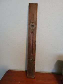 Antique Stanley Adjustable Level