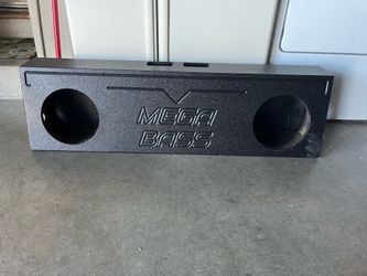 10” Speaker Box For Behind The Seat (read description)