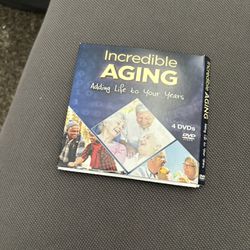 Incredible Aging Adding Life To Your Years. 4 DVD