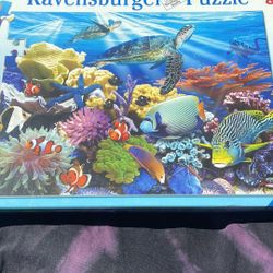 New RAVENSBURGER Ocean Turtles Jigsaw Puzzle XXL 200 Pieces Ages 8+ 12. 2009
