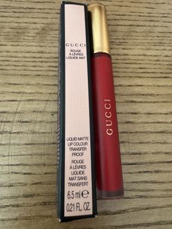 Gucci matte lipstick