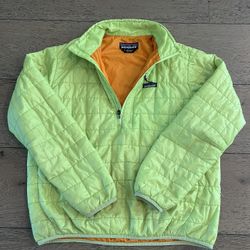 Patagonia Nano Puff 1/2 Zip Puffer Jacket Sz L