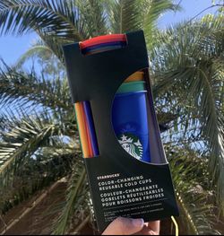 5 Pack Color Changing Starbucks Cups