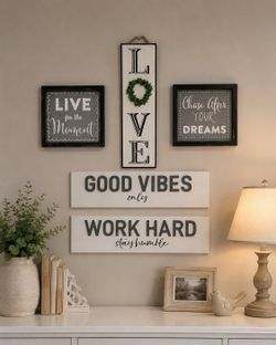 Home decor - wall art signs