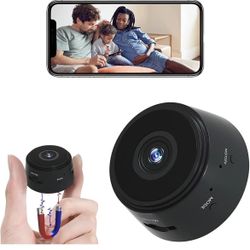 Mini Spy Camera Wireless Hidden WiFi Spy Camera Hidden Cameras HD 1080P Small Camera with Motion Detection Spy Cameras for Home Security and Outdoor N