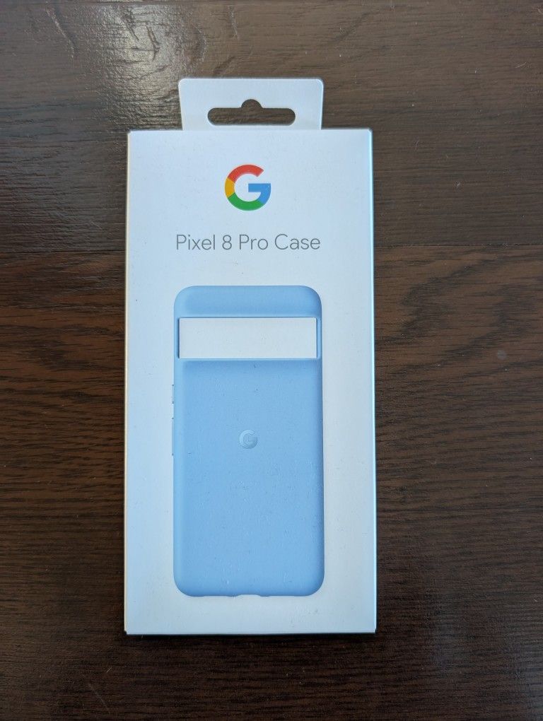 Genuine Google Pixel 8 Pro Phone Case Bay Blue Unopened