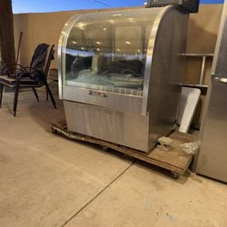 commercial deli case  beverage air