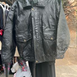 Men’s Leather Jacket Size M $ 35