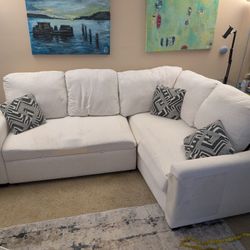 Serta Convertible Sectional w/ Power Outlet - $200 OBO
