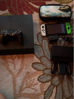 PS4 and Nintendo Switch $200 for both