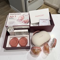 Momcozy Air 1 Ultra Slim Double Wireless Breast Pump