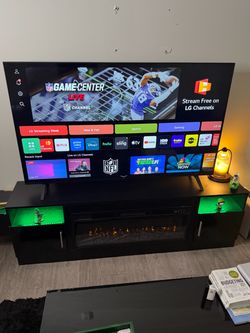 Fireplace TV Stand