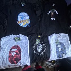 Bape Shirts (L XL) 