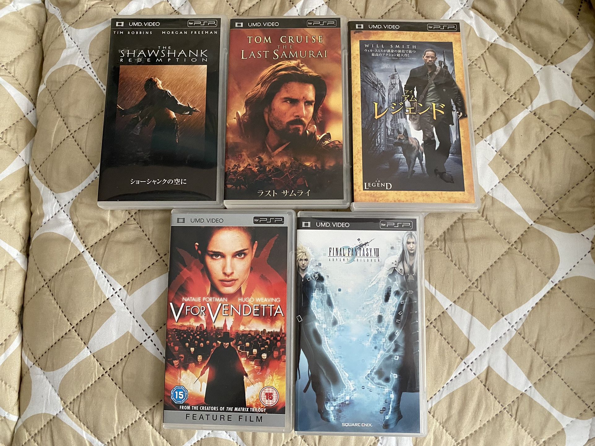 PSP UMD Movie Lot (Region 2) *RARE*