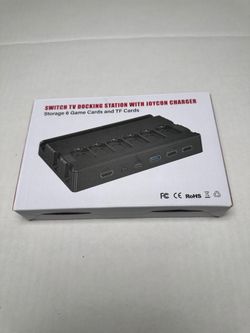 Nintendo Switch TV Dock Station Charging Base Game Card Storage Holder Stand New