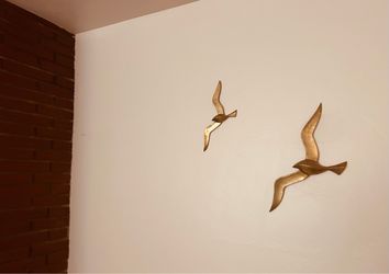 •Mid Century Seagull ☀️Wall Decor • 🏝️MCC Wall Decor• Coastal• Beachy•