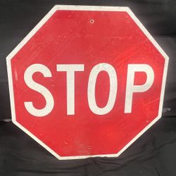 36” STOP Sign – Authentic Street Sign