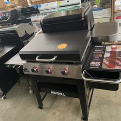 Bbq Grill Flat Top 3 Burner Nexgrill 