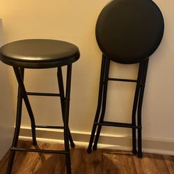 Foldable Bar Stools / Plant Stands