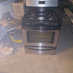 Stainless Steel Frigidaire Stove