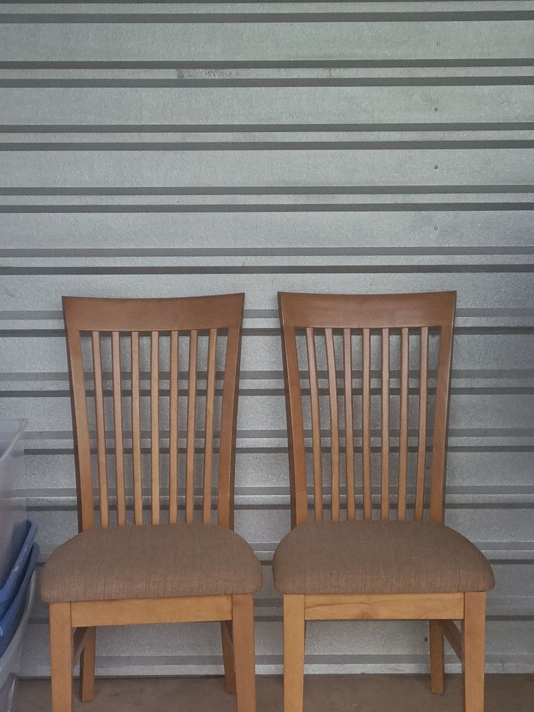 Wooden Chair Set 